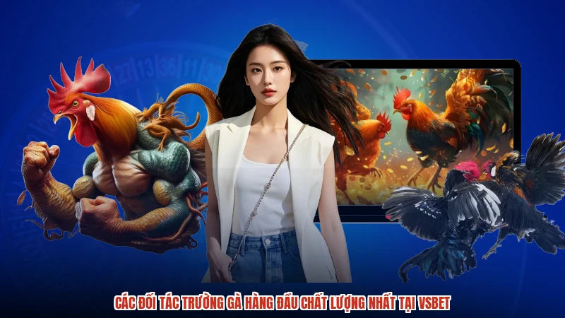 Các đối tác trường gà hàng đầu chất lượng nhất tại VSBET