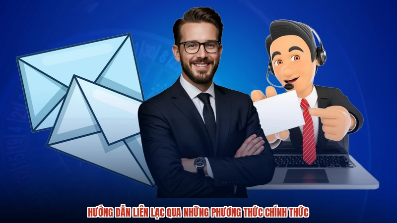 Hướng dẫn liên lạc qua những phương thức chính thức
