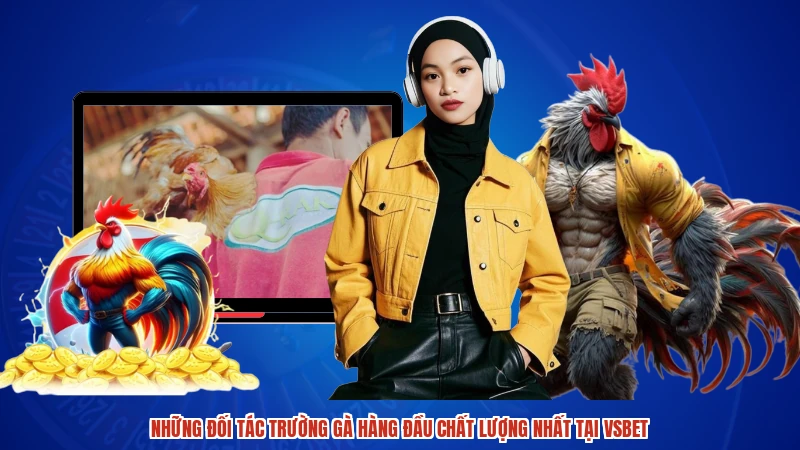 Những đối tác trường gà hàng đầu chất lượng nhất tại VSBET