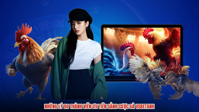Những lý do thành viên ưu tiên sảnh cược gà vsbetanh