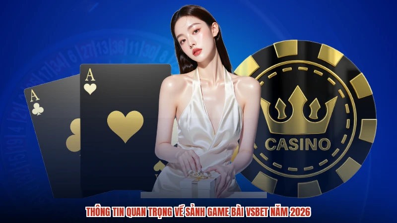 Thông tin quan trọng về sảnh game bài VSBET năm 2026