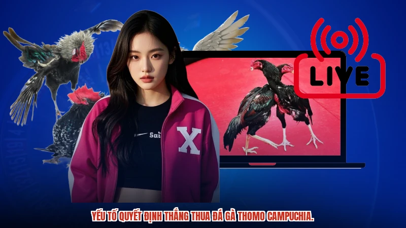 Yếu tố quyết định thắng thua Đá gà Thomo campuchia.